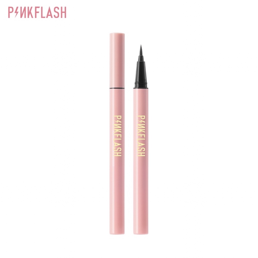 PINKFLASH Eyeliner Tahan Lama Hitam Pigemented Anti Air OhMyLine PF008