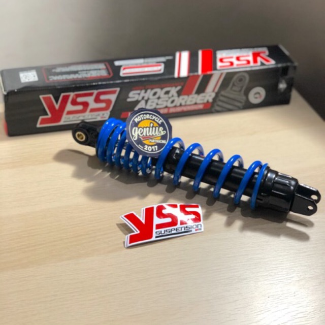 SHOCK YSS NEW PRO ZR 330MM VARIO 125 - VARIO 150 - NEW SCOOPY FI BLUE / BIRU SERIES ORIGINAL THAILAN