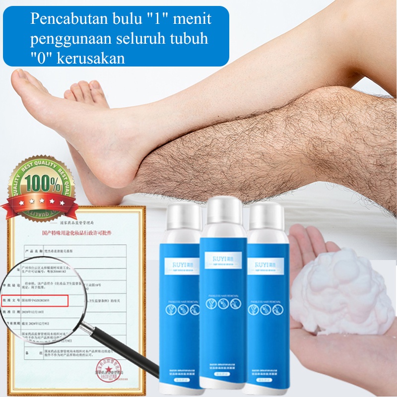 penghilang bulu ketiak 100g penghilang bulu permanen penghilang bulu Privat Tanpa Rasa Sakit Tidak Merangsang penghilang bulu  Dan Penghilang Bulu Pribadi Yang Aman Dan Efektif Kaki/tangan/rambut dubur/rambut kemaluan/dada