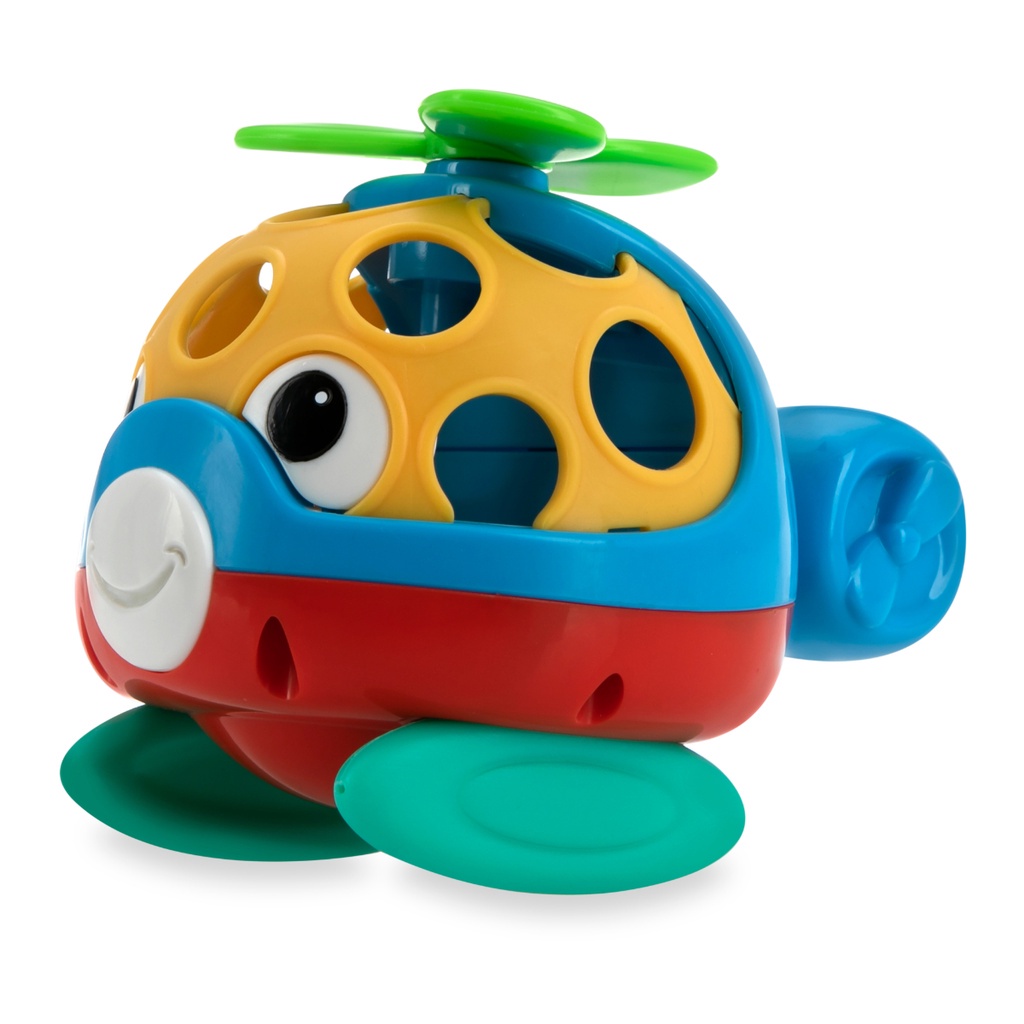 Nuby Baby Plays Pals 127656 - Mainan Sensori Anak Play Pals (Helicopter)