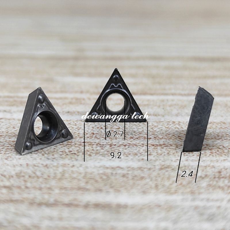 TPMT0902 insert carbide TPMT 09 02 mata pisau bubut TPMT09 segitiga