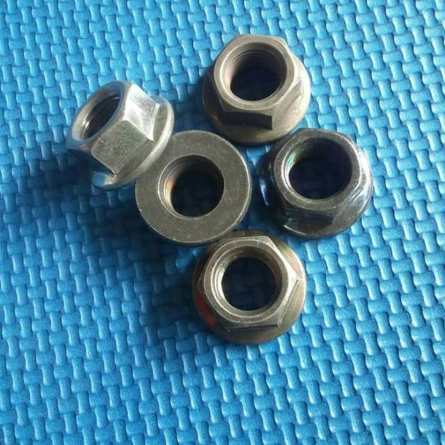 Mur Flange 12mm / baut 17  hijau