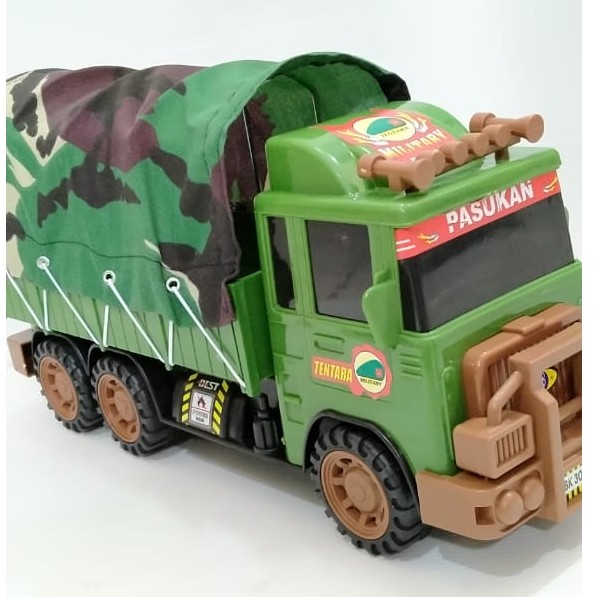 TRUK TENTARA NASIONAL INDONESIA / TRUCK ARMY TERPAL GBK-3014AR