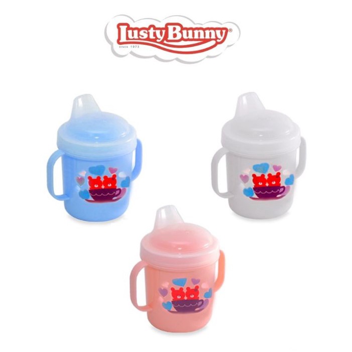 Lusty Bunny Botol Minum Bayi Training Cup /Tempat Minum Anak Bayi BPA FREE