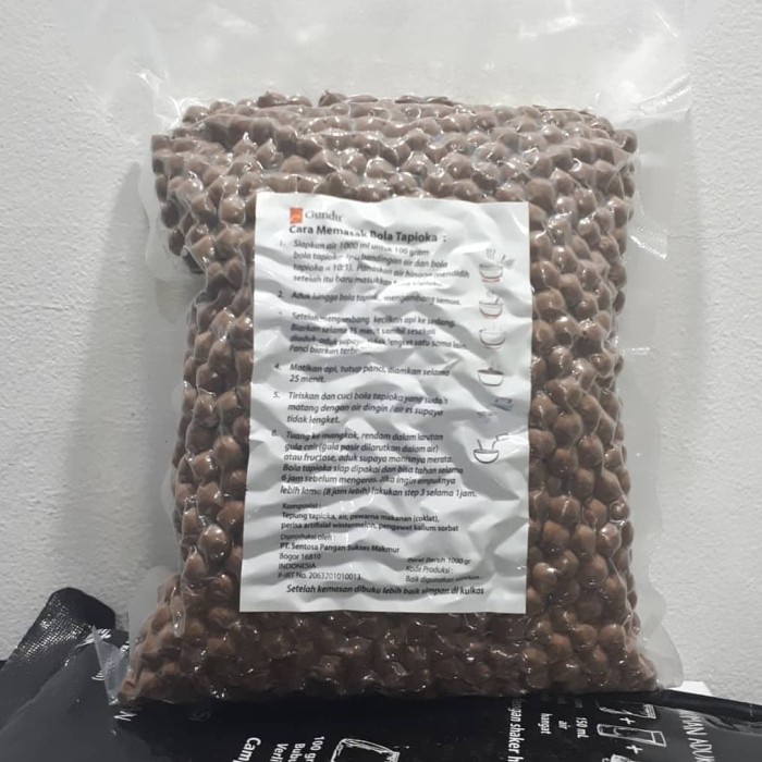 

Lainnya-Minuman-Bubuk- Tapioka Pearl / Bubble / Buble / Tapioca Pearl 12 X 1 Kg -Bubuk-Minuman-
