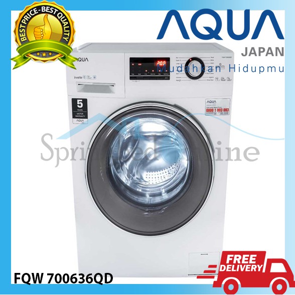 Aqua FQW-700636QD Frontloading Mesin Cuci