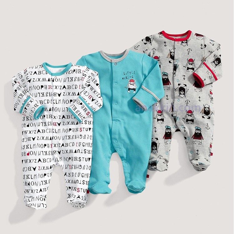 alphabet sleepsuit