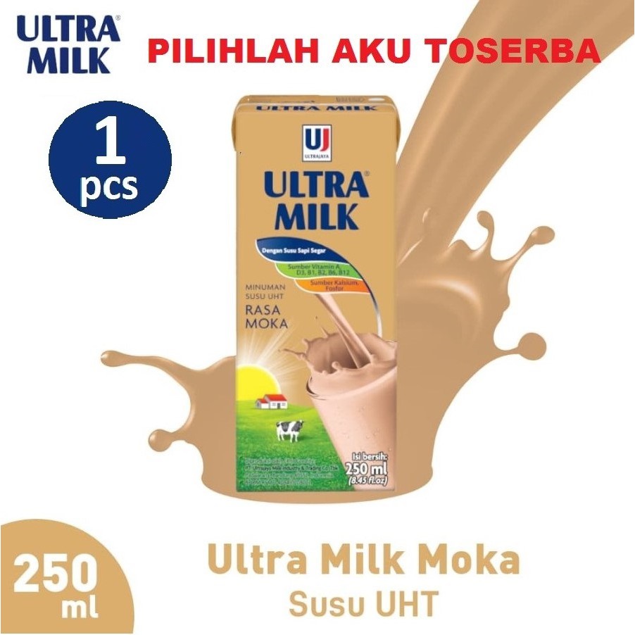 Susu Ultra Moka (Mocca) - 250 ml (HARGA SATUAN)