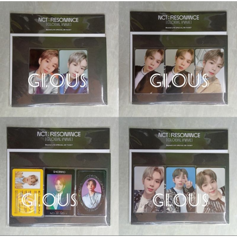 PC SHOTARO PAST FUTURE DEPARTURE ARRIVAL KIHNO YB YEARBOOK ID AC ACCESS CARD RESONANCE NCT U NON ALB