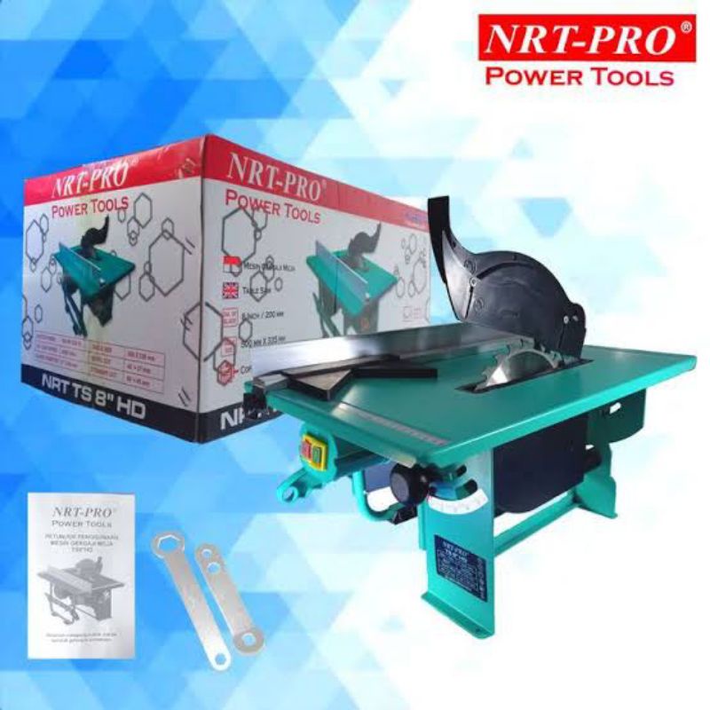Mesin Table Saw Gergaji Potong Kayu NRT PRO