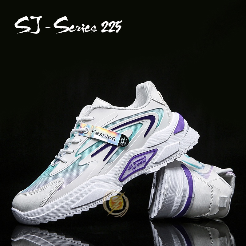 [MONA] Sepatu Sneakers Pria Green Kualitas Super Premium GREEN 225