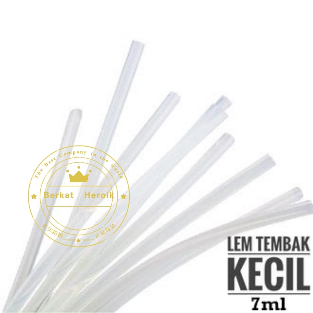 Lem Bakar Lem Stik Isi Lem Tembak Melt Glue StickReffil Lem Tembak / Lem Bakar Kecil / Refill Glue Gun Kecil 7mm