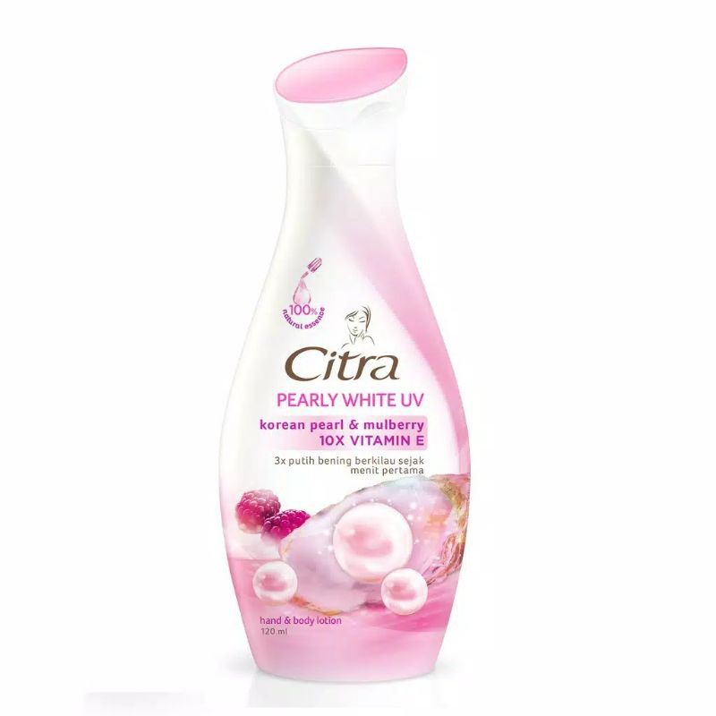 Citra Hand Body Lotion Pearly White 120 ml