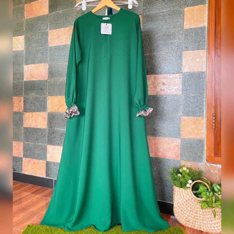 Rania abaya gamis polos wolfish s-xxxl