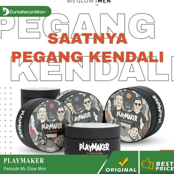 Ms Glow Men Pomade Playmaker MsGlow For Men