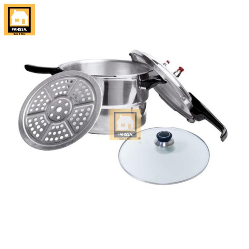 Panci Presto 8L Original Happy Call | HC Press Cooker Panci Kukus Steamer | Pusat Perabotan Rumah Pu