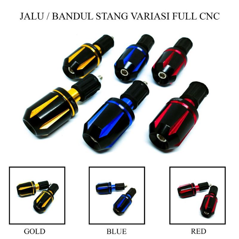 Jalu stang motor full cnc jalu stang import model belimbing ukir model ninja universal bisa untuk semua motor