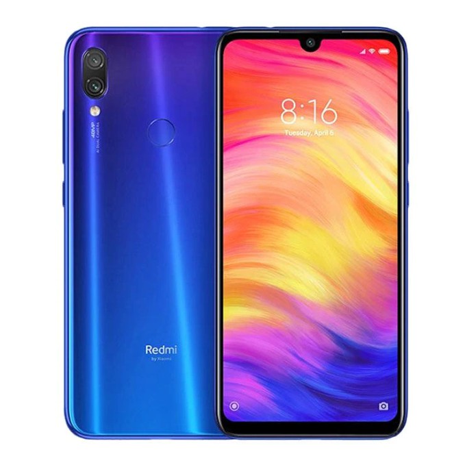 Xiaomi Redmi Note 7 4/128 RAM 4GB ROM 128GB GARANSI RESMI TAM