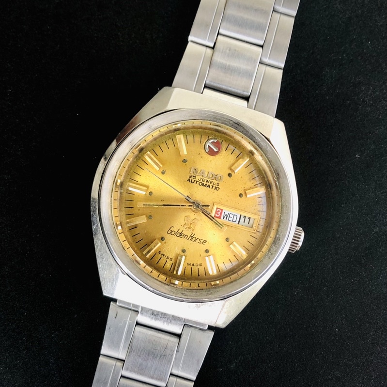 JAMTANGAN PRIA AUTOMATIC ORIGINAL RADO GOLDEN HORSE | JAMTANGAN VINTAGE | JAM ANTIK