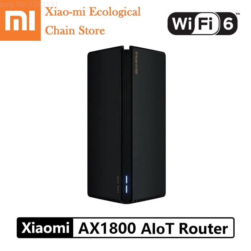 Xiaomi Ax1800 Wifi 6 5g Dual Band 1775mbs Penguat Sinyal