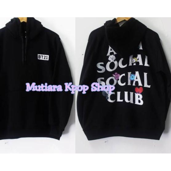 bt21 anti social social club sweatshirt