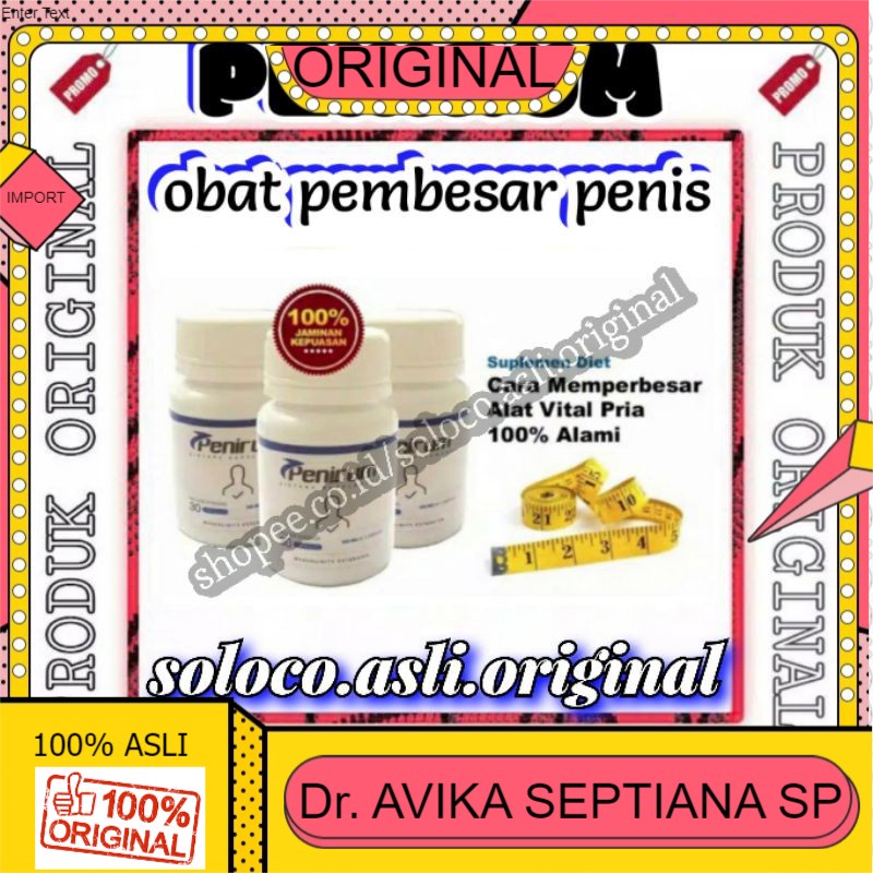 100% ASLI PENIRUM Kuat Tahan Lama_ObatKelamin Pria_Asli Paten Permanen_Besar Panjang Alat Vital Pria