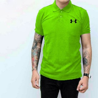 POLO SHIRT PRIA LOGO UA KAOS  BERKERAH  SERAGAM  