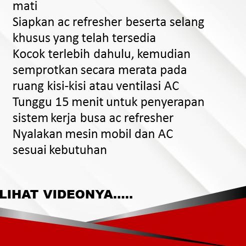 ⅎ Ac Refresher Mobil Pembersih Ac Mobil Ac Cleaner Penyegar Ac Mobil Ac Cleaner Spray Ac Refreser ♚