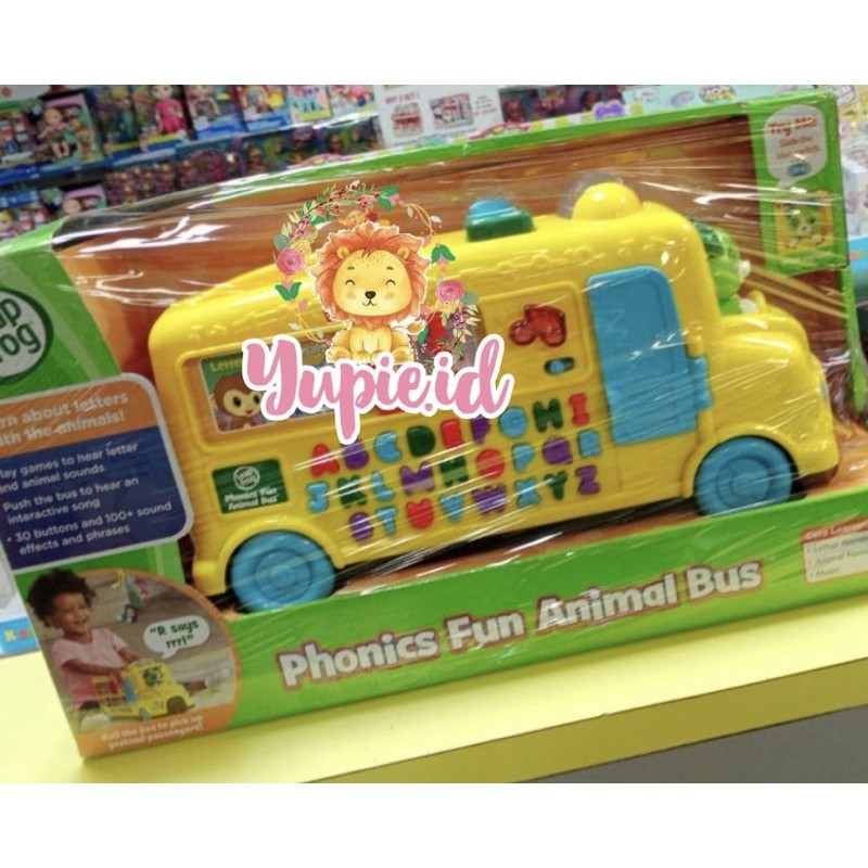 phonics fun animal bus