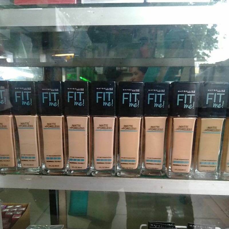 Maybelline fitme foundation