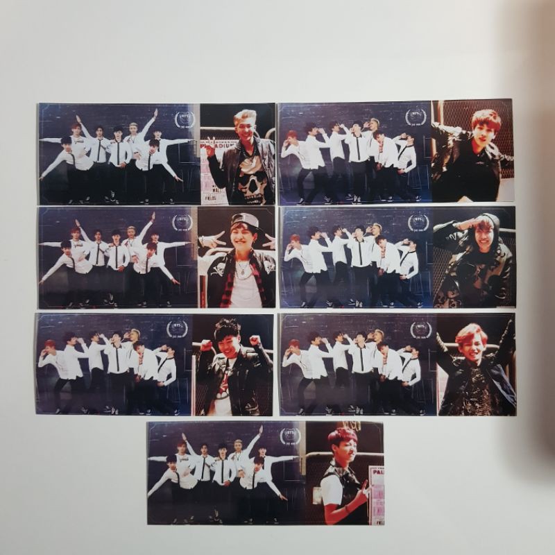 Unofficial BTS Photocard PC Replica Album Skool Luv Affair