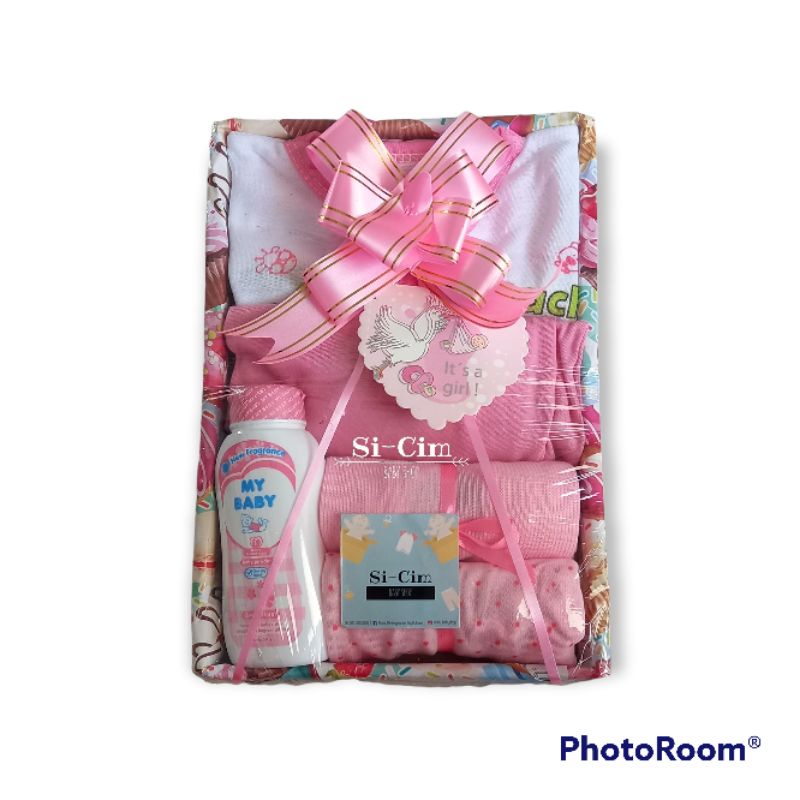 Sicim- parcel bayi kekinian/kado sambang jenguk tilik bayi/kado bayi baru lahir/hampers baby newborn-1