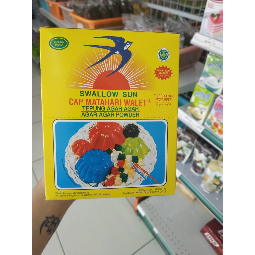 

Agar Bubuk Swallow Globe All Varian 7 Gram