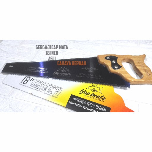 Gergaji Kayu Cap Mata Asli 18 In/Gergaji Kayau