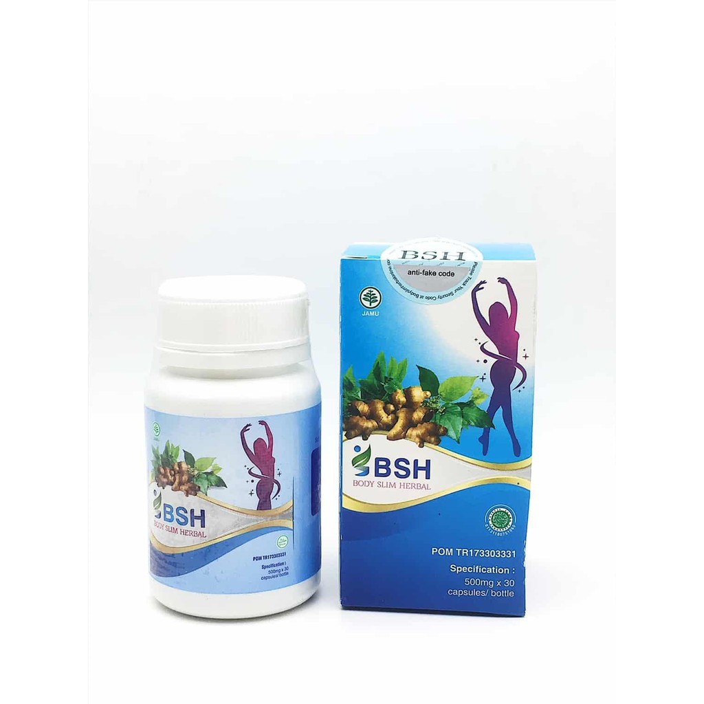 BSH Slimming Kapsul Pelangsing Tubuh Herbal Alami Original BPOM Girlsneed77