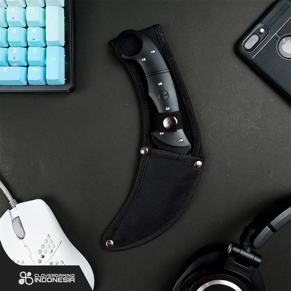 Talon Knife Black - CSGO Counter Strike Knife Pisau Case