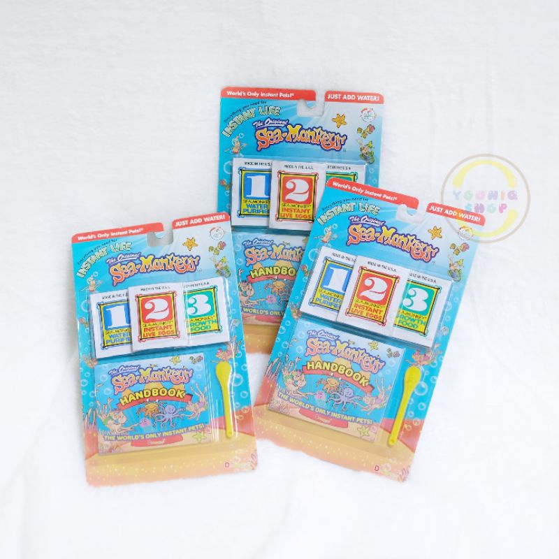 Ready Stock Telur Instant SeaMonkey ORIGINAL