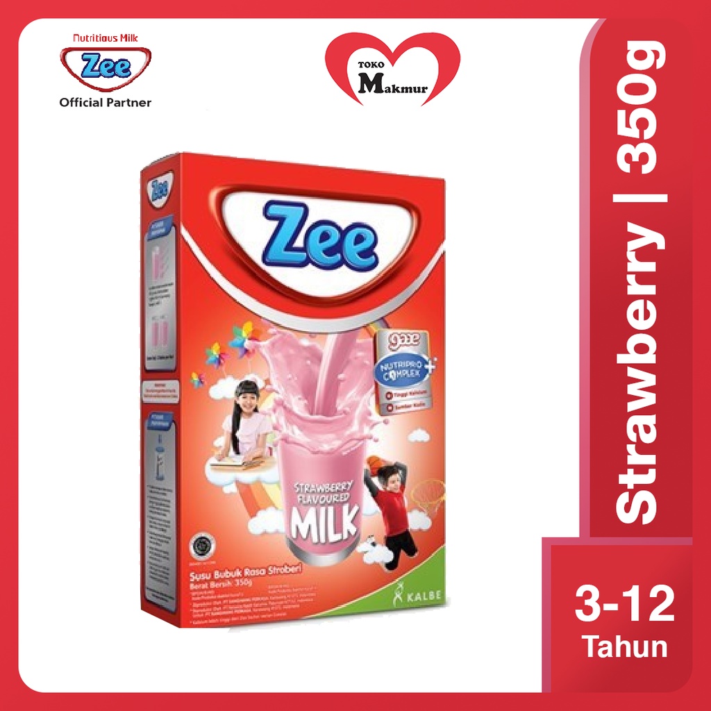 Zee Vanila / Madu / Coklat / Strawberry 350gr / Toko Makmur Online