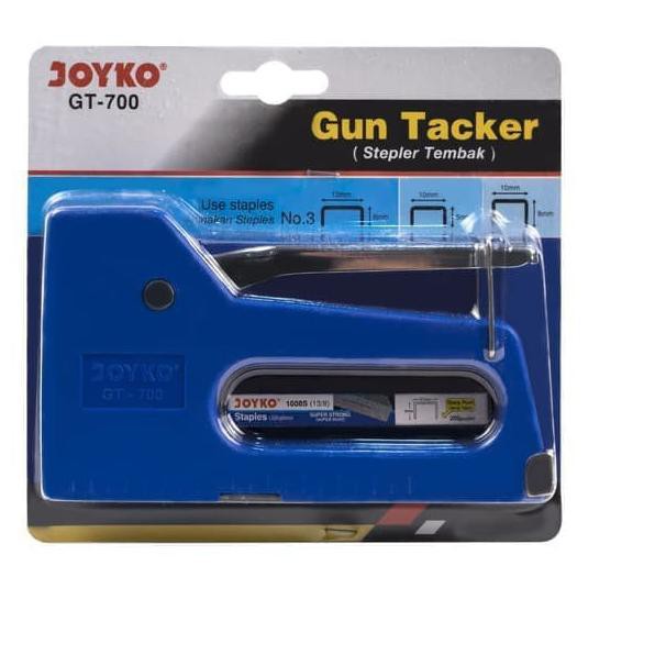 

Gratis Ongkir!! (frn-1272) Joyko Gun Tacker Stepler Stapler Tembak Staples GT-700 Heavy Duty GT70