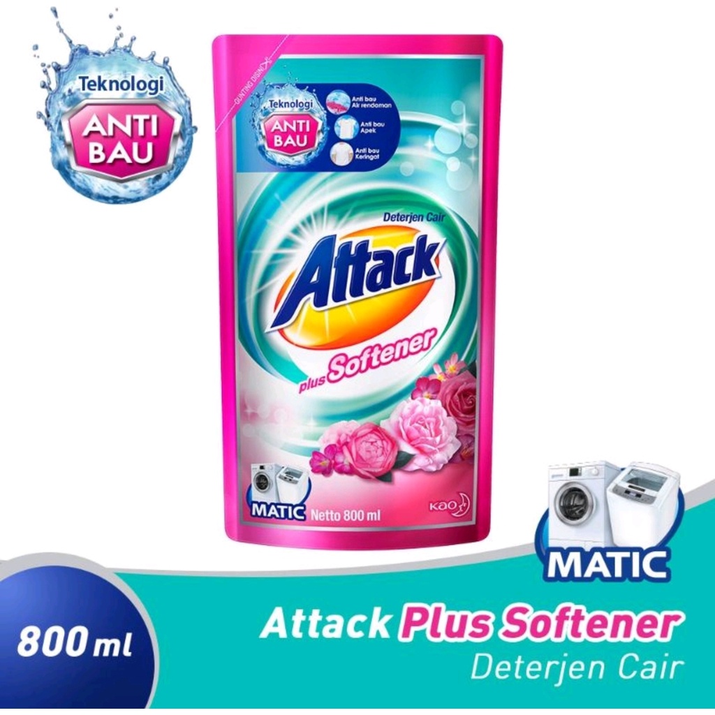 Attack Hygiene Protection 800ml (Matic)