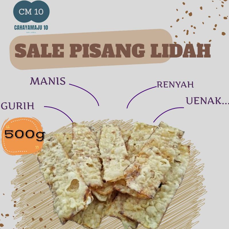 

Sale Pisang Lidah 500 gram - Sale Pisang - Sale Pisang Kering Manis