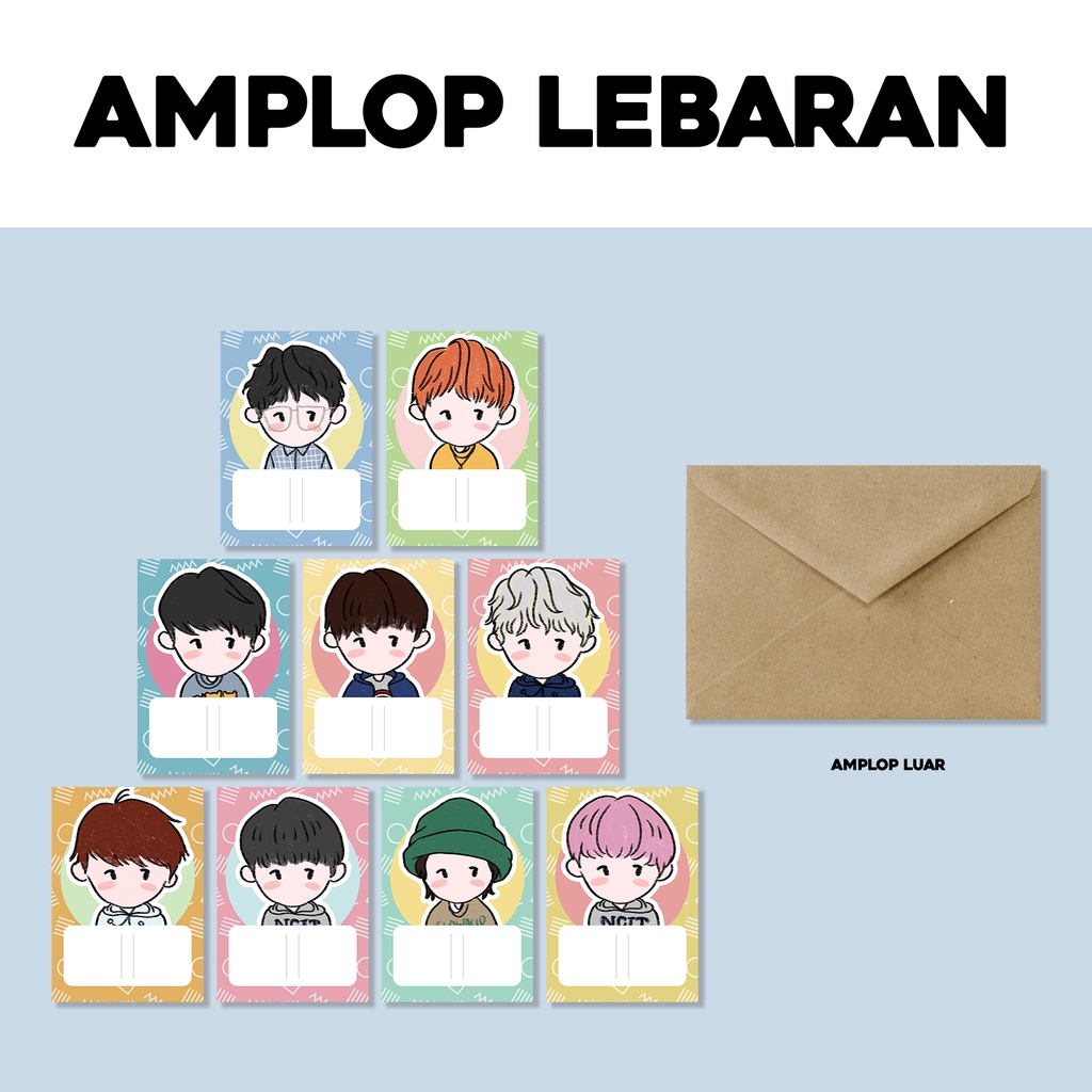 

AMPLOP LEBARAN NCT127