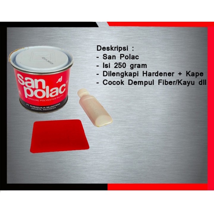 Dempul San Polac 250gr