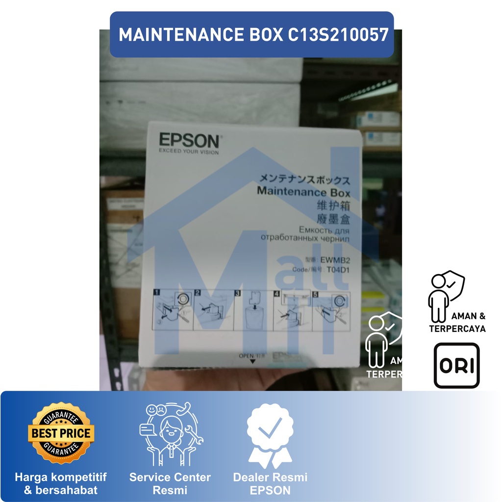 MAINTENANCE BOX C13S210057 UNTUK T3130 T5130 T3150 T3170 T5170