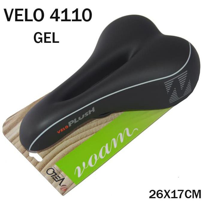 Velo 4110 Sadel Gel Lubang Sepeda MTB SELI Roadbike