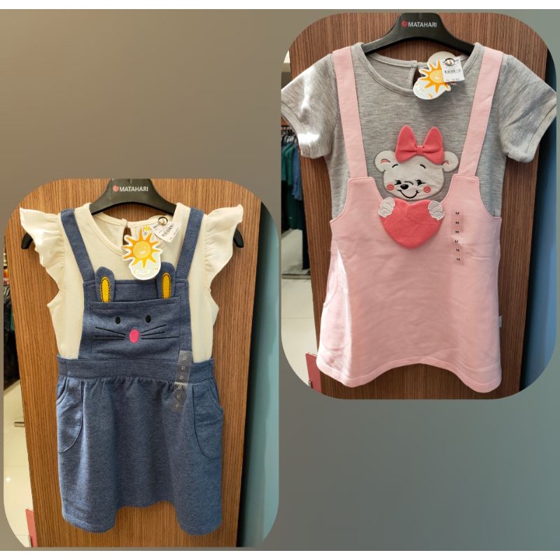 dres anak perempuan by little M,barang original matahari dept.store