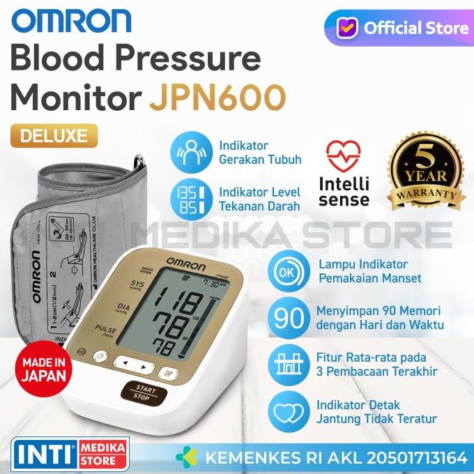 OMRON - Tensi Digital JPN 600 | Tensi Omron | Tensimeter Digital Omron MURAH