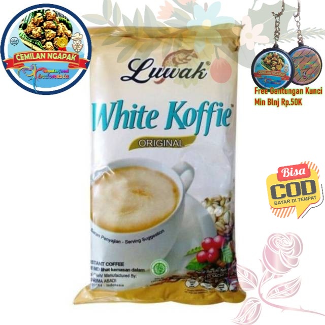 

LUWAK WHITE KOFFIE ANEKA RASA ISI 10 Kopi Santai