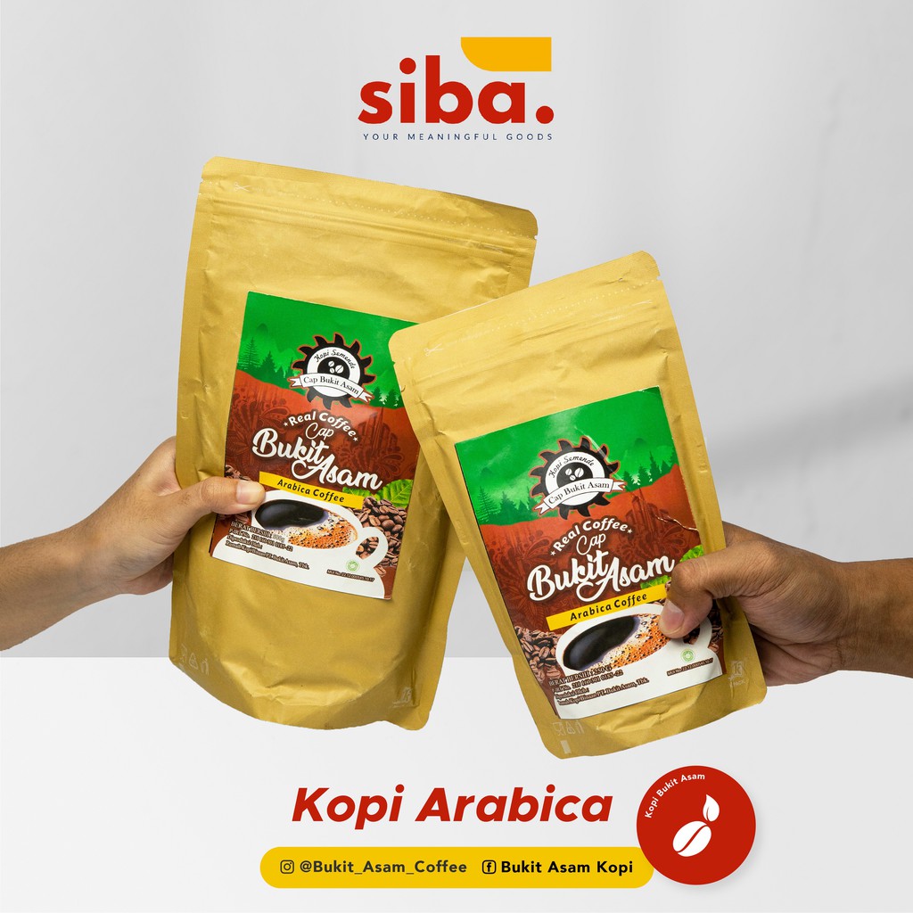 

Kopi Cap Bukit Asam - Specialty Arabica 500 gr