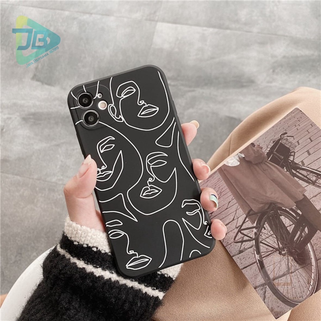 SOFTCASE MACARON PELINDUNG KAMERA CUSTOM BLACK AESTHETIC OPPO VIVO SAMSUNG REALME XIAOMI IPHONE INFINIX FOR ALL TYPE JB5864